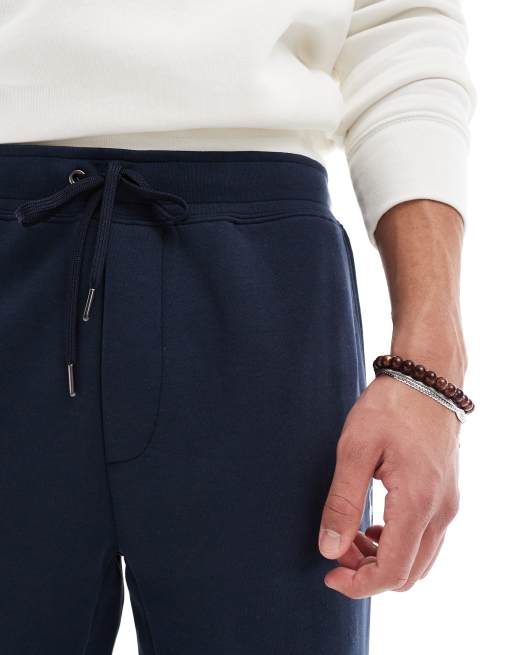 Polo Ralph Lauren - Short d'ensemble en maille double technique à logo emblématique - Bleu marine, 5 de 5