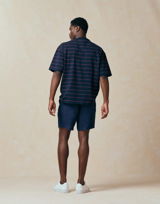 Polo Ralph Lauren - Short en lin teinté - Bleu marine, 3 de 5