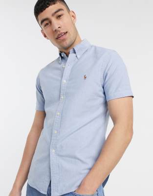 polo ralph lauren oxford shirt short sleeve
