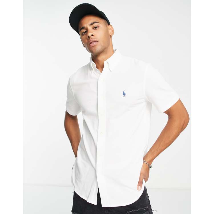 Classic Short Sleeve Pique Polo - Men - Ready-to-Wear