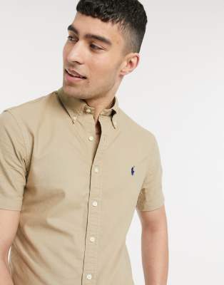 ralph lauren polo button down short sleeve shirts