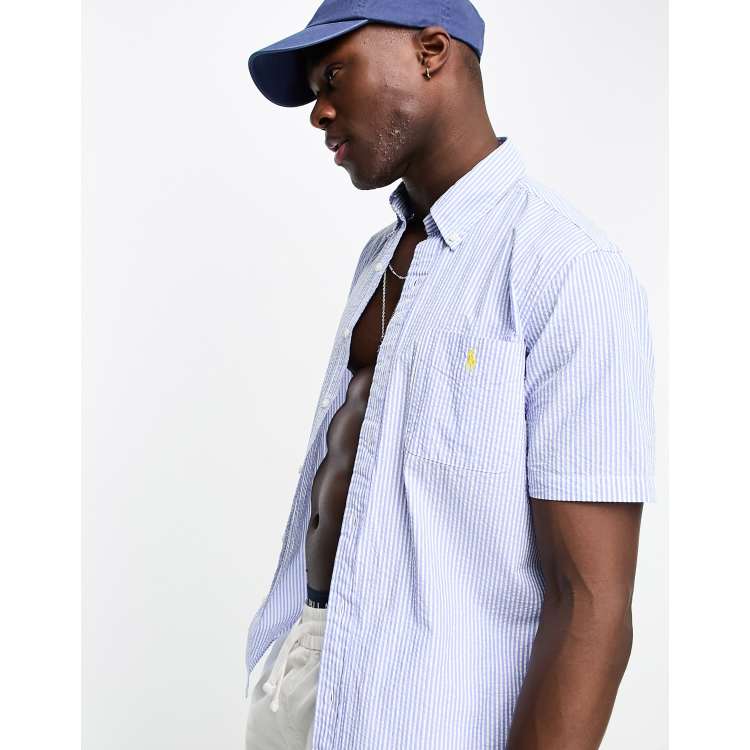 Polo ralph lauren outlet classic fit seersucker shirt