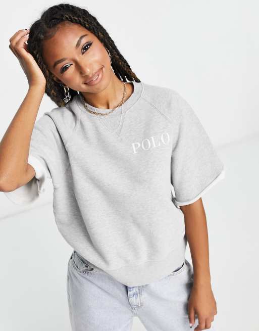 Polo best sale sweatshirt grey