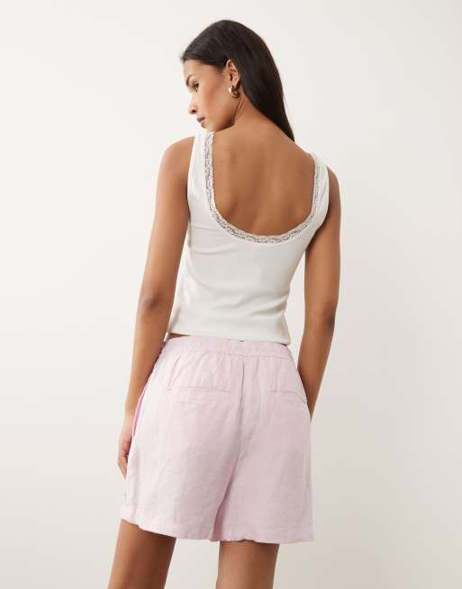 Polo Ralph Lauren - Short tissé à cordon de serrage - Rose, 4 de 5