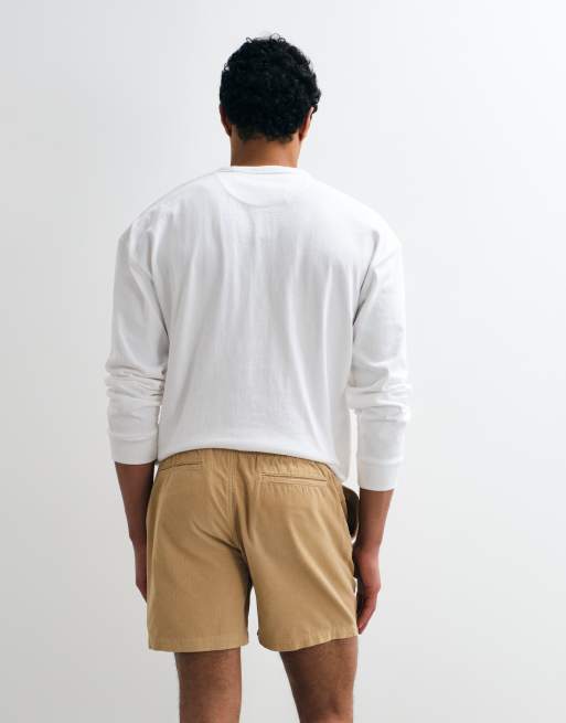 Polo Ralph Lauren short tissé coupe classique en kaki, 3 de 5