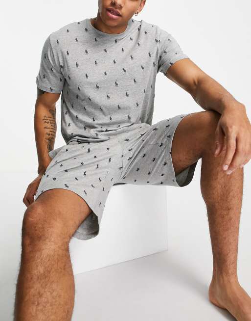 Polo allover pony outlet shorts