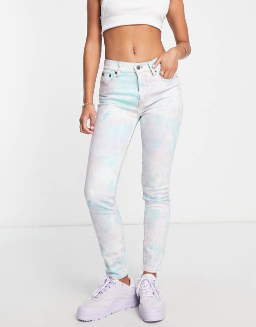 Tie dye hot sale jeans women