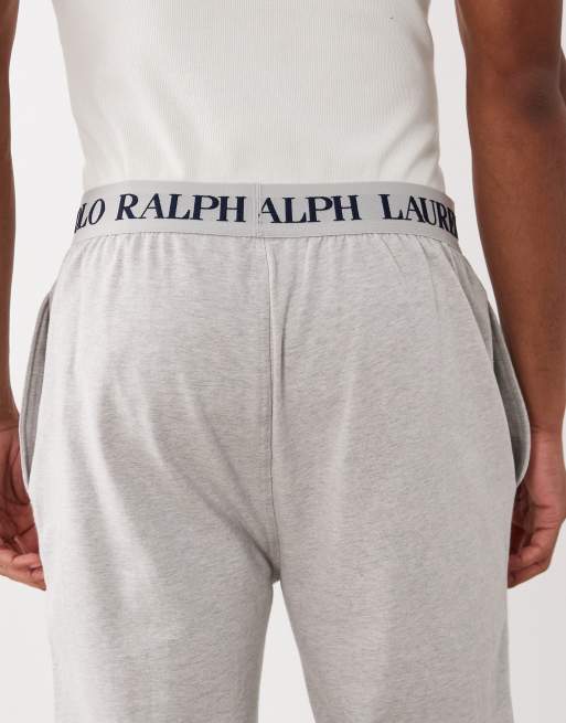 Polo Ralph Lauren sleep bottom trackies in heather grey   , 4 of 5