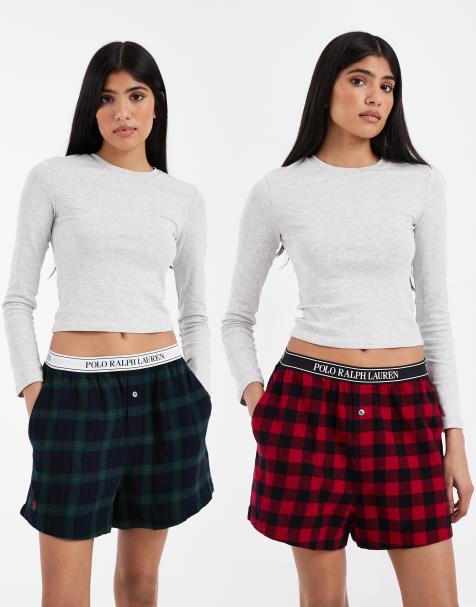 Polo Ralph Lauren Sleep boxer 2 pack in buffalo and black watch - view 1