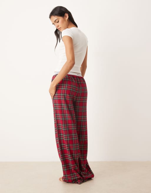 Polo Ralph Lauren Sleep pant in stuart plaid - RED, 2 of 4