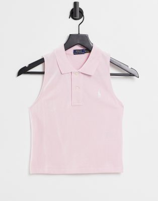 sleeveless polo shirt ralph lauren