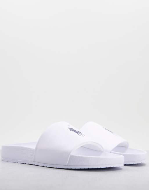 Ralph lauren sliders online navy