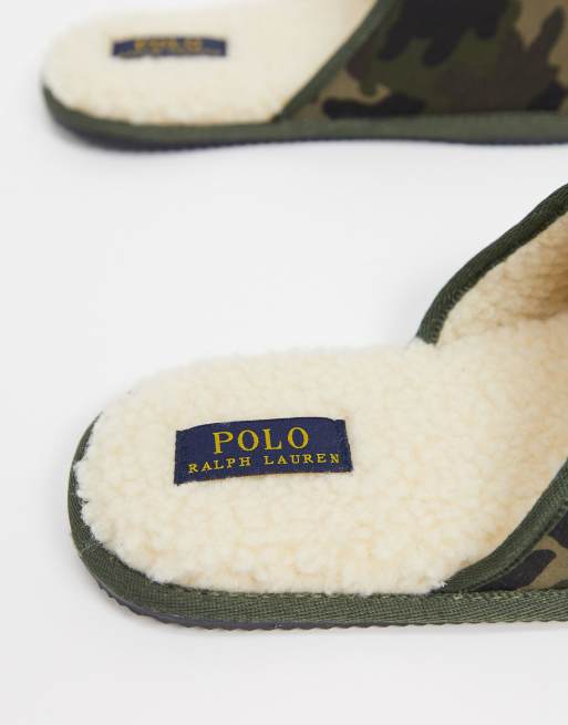 Ralph lauren slippers discount camo