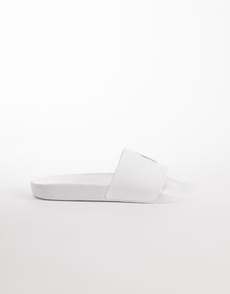 Polo Ralph Lauren - Sliders bianche con logo - view 1