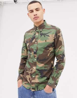 camo polo ralph lauren shirt