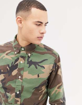 Ralph lauren best sale camo oxford