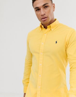 yellow shirt ralph lauren