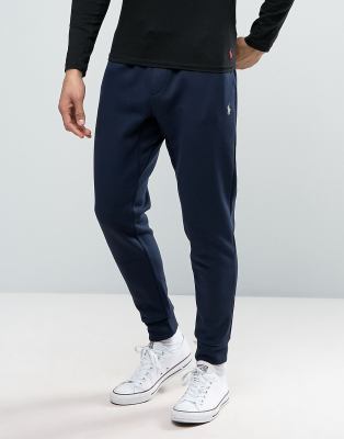 navy cuffed joggers