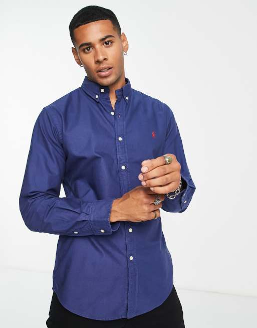 Polo ralph lauren garment dyed outlet shirt