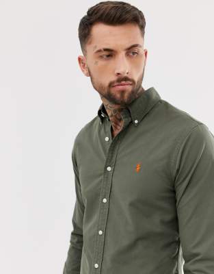 polo ralph lauren olive green shirt