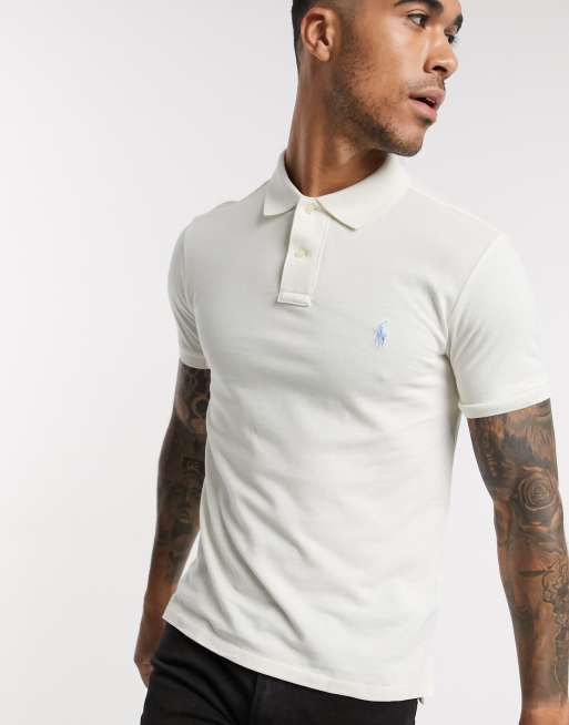 POLO RALPH LAUREN polo shirt cream