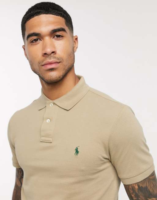 Polo ralph lauren slim 2024 fit mesh polo shirt