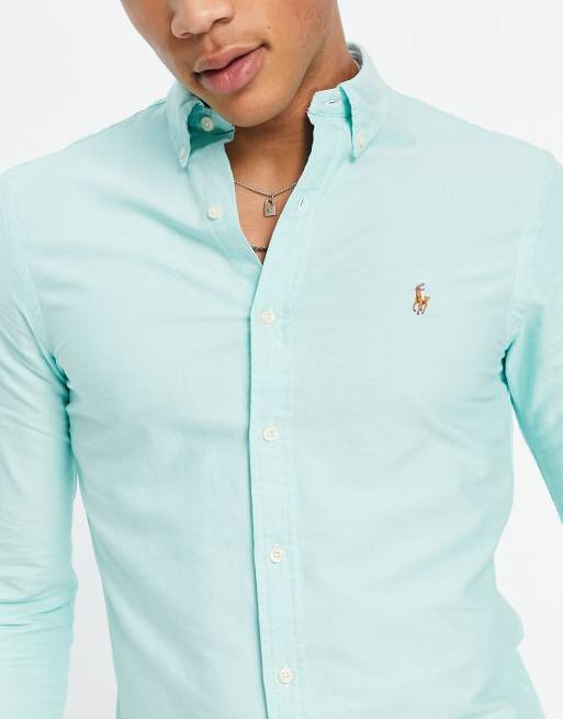 Light green clearance ralph lauren polo