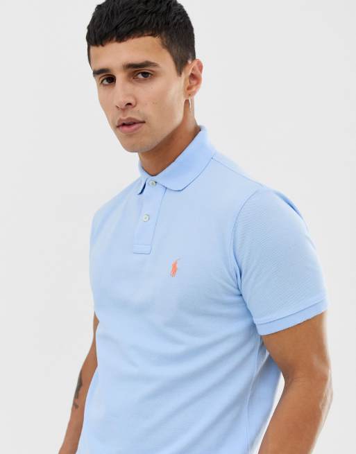 Pastel hotsell blue polo