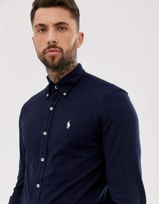 Polo Ralph Lauren slim fit pique shirt 