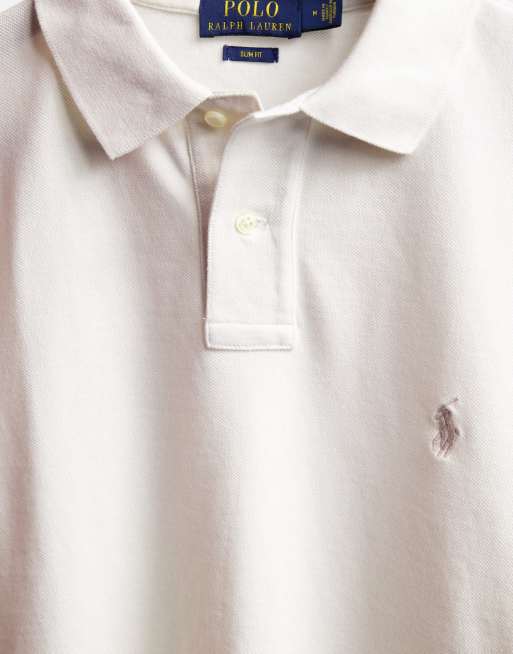 Cream ralph lauren polo sale