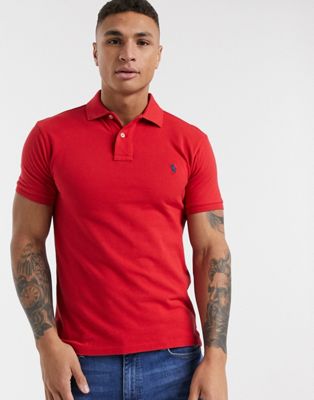red ralph lauren polo shirt