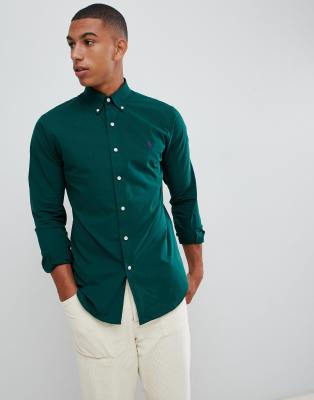 dark green ralph lauren shirt