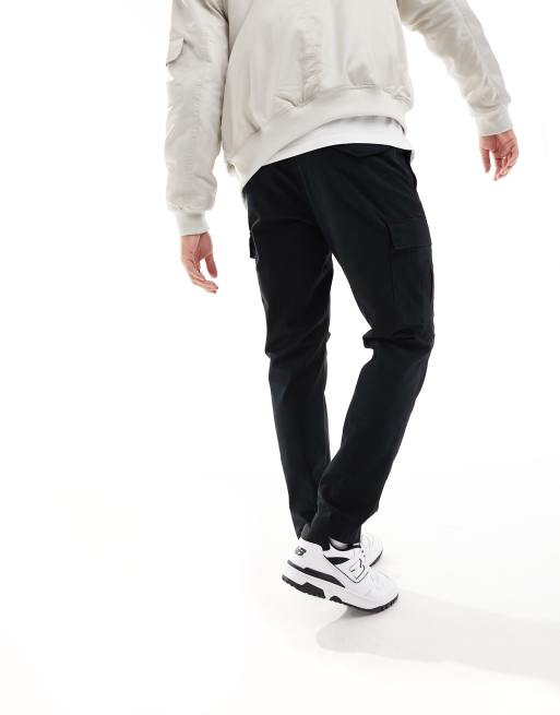 Strech Slim Fit Twill Cargo Pant