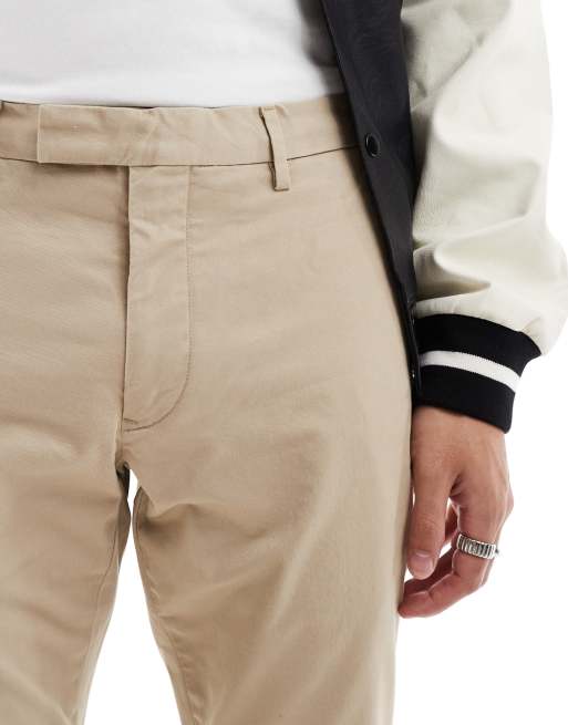 Slim fit stretch store khakis