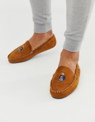 ralph lauren bear slippers