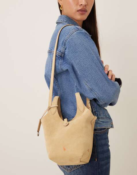 Polo Ralph Lauren small crossbody bag in ecru - view 1