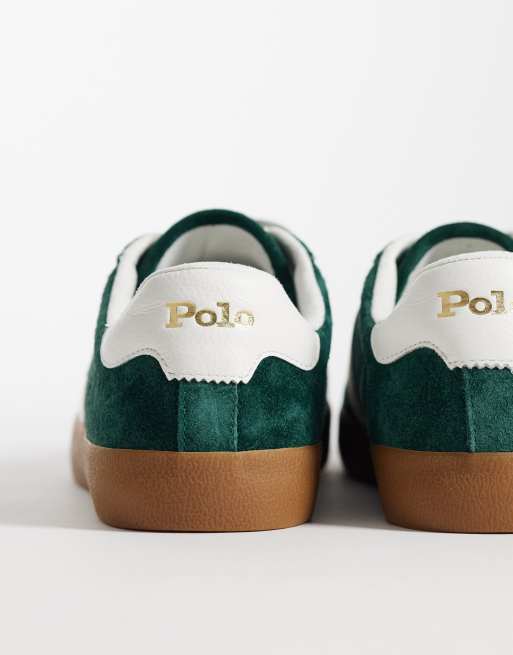 Polo Ralph Lauren – Sneaker in Grün und Weiß, 2 von 5