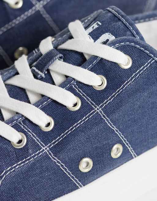 Polo Ralph Lauren - Sneakers basse blu navy, 4 di 5