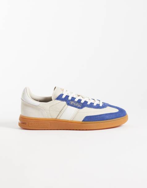 Polo Ralph Lauren sneakers i kamelfärg - view 1