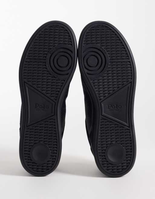 Polo Ralph Lauren - Sneakers in pelle nera, 5 di 5