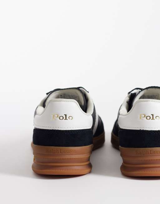 Polo Ralph Lauren - Sneakers in zwart en wit, 4 van 5