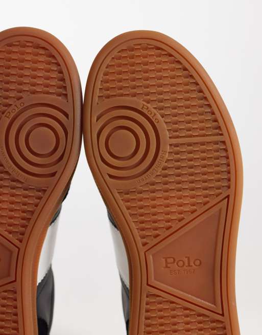 Polo Ralph Lauren - Sneakers in zwart en wit, 5 van 5