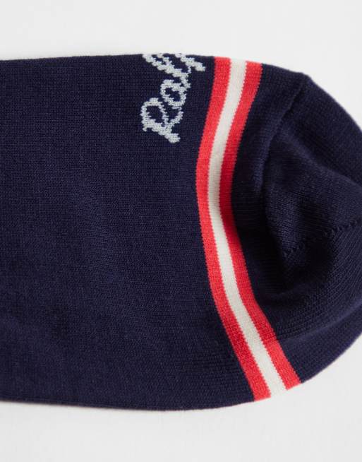 Polo Ralph Lauren Socken mit Bären-Logo in Marineblau, 3 von 3