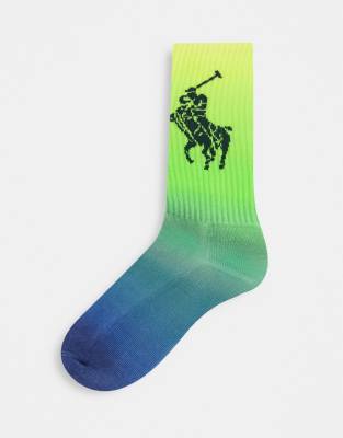 Polo tie outlet dye socks