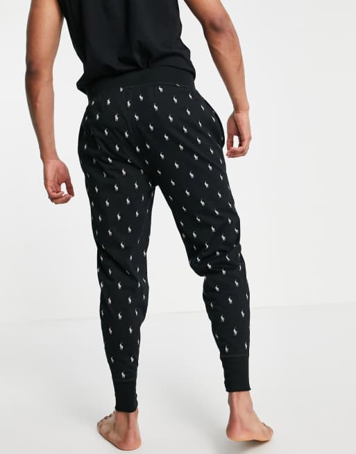 Polo Ralph Lauren - Sorte joggingbukser med gennemgående ponylogo, 2 af 4