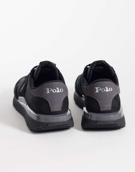 Polo Ralph Lauren - Sorte lave sneakers med snørebånd, 2 af 5