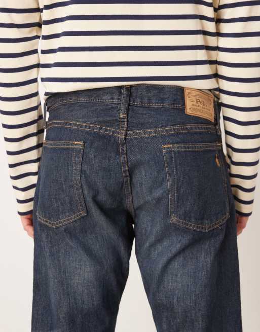 Polo Ralph Lauren Southampton jeans in dark wash blue, 4 of 5