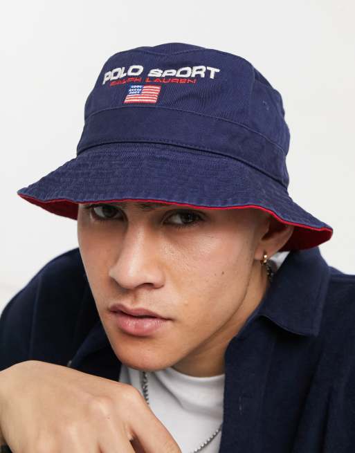 Polo Ralph Lauren Exclusive To Asos Multi Player Logo Bucket Hat in Pink  for Men