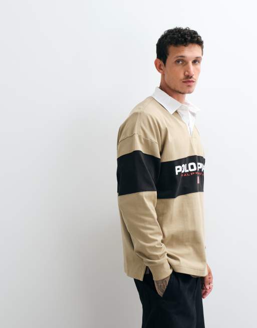 Polo Ralph Lauren Sport camicia pesante ruby beige, 5 di 5