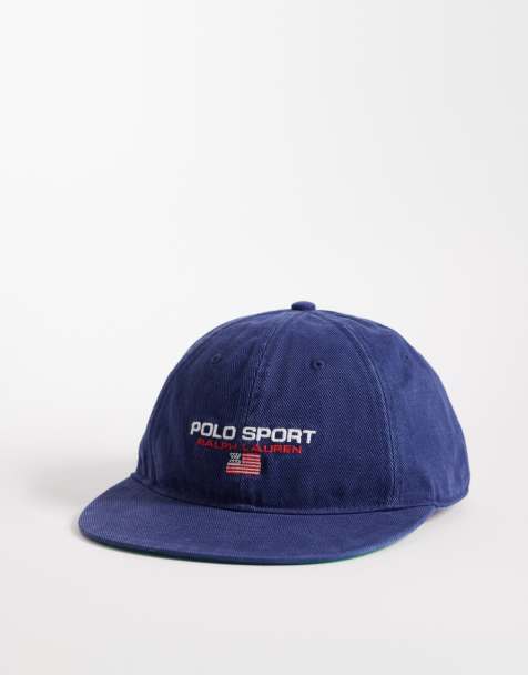 Polo Ralph Lauren - Sport Capsule - Baseballpet met logo in marineblauw - view 1